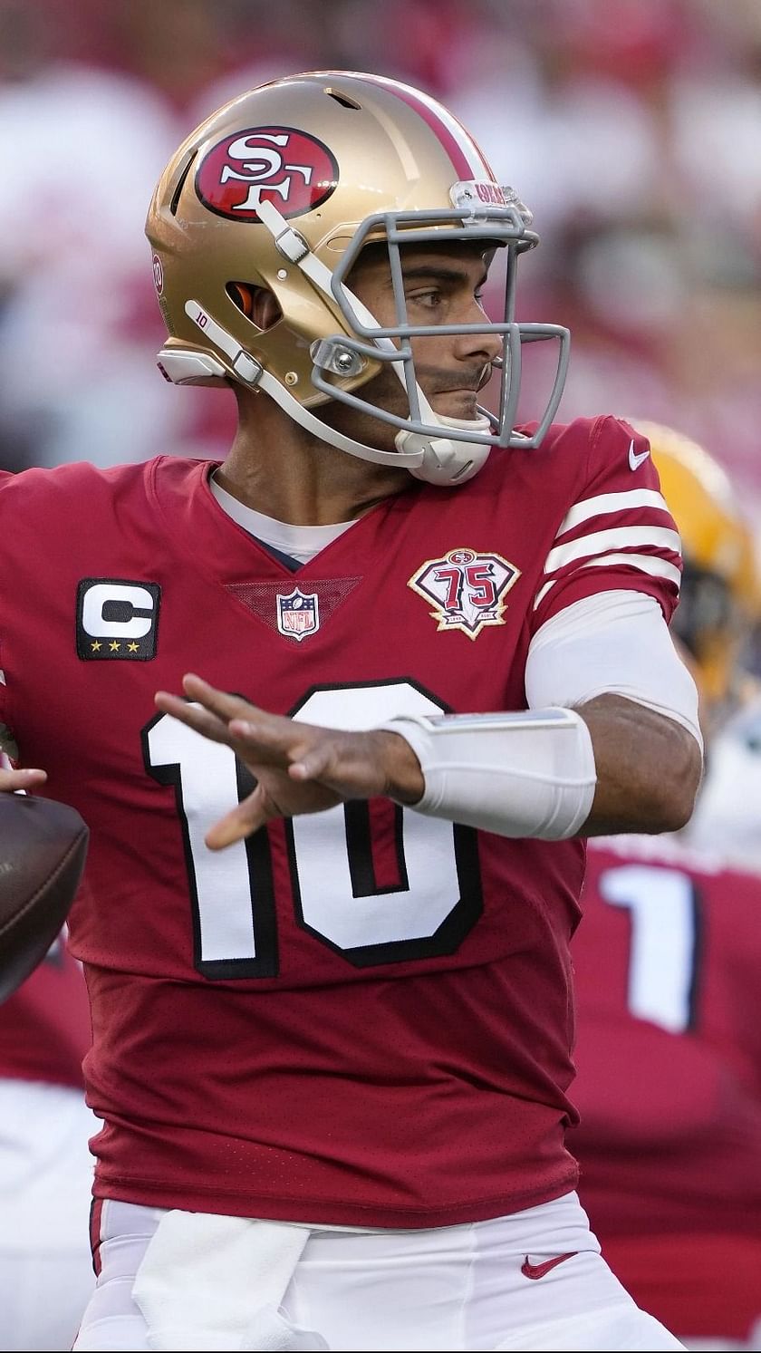 Jimmy Garoppolo injury: 49ers QB exits game with ankle ailment