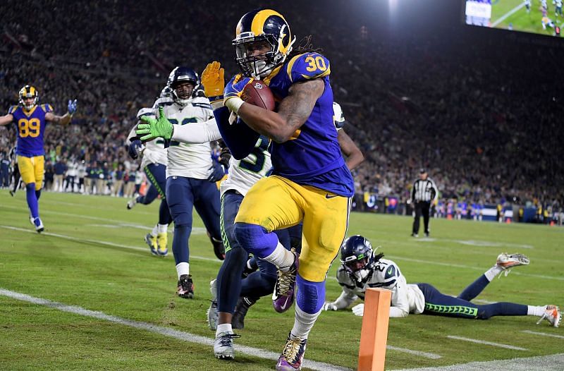 Todd Gurley for Los Angeles Rams vs. Seattle Seahawks