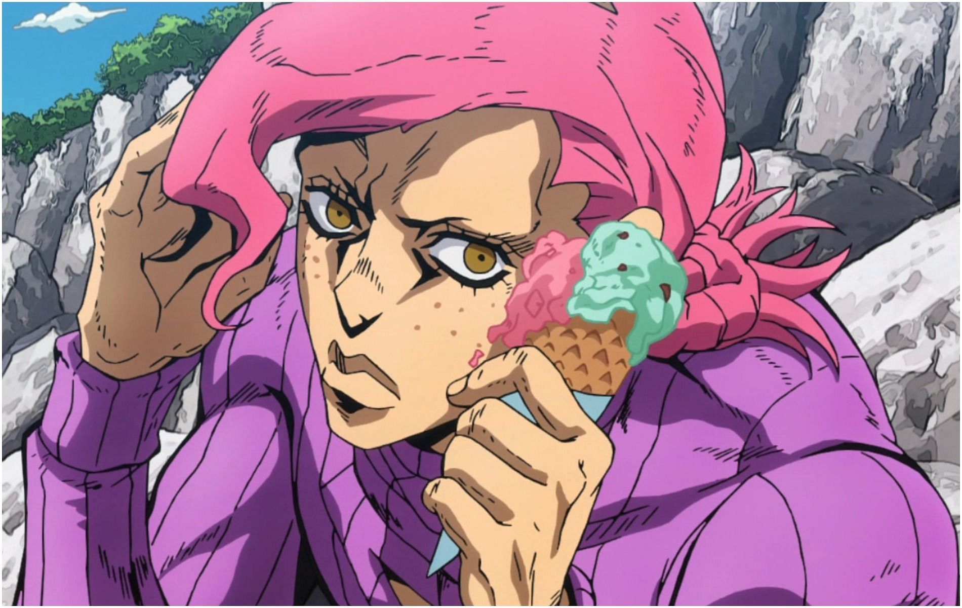 Genshin Impact&#039;s Griffin burns has played Vinegar Doppio (image via JoJo&#039;s Bizarre Adventure: Golden Wind)