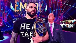 4 कारण क्यों पॉल हेमन WWE Crown Jewel में रोमन रेंस को धोखा दे सकते हैं