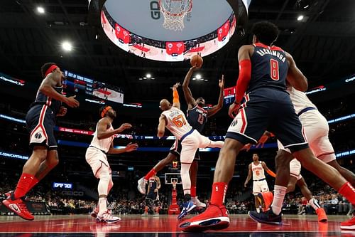 The Washington Wizards will host the New York Knicks in a preseason game on Saturday