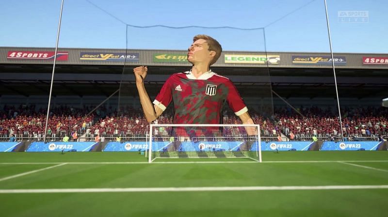 Awesome tifos in FIFA 22 (Image via Electronic Arts)