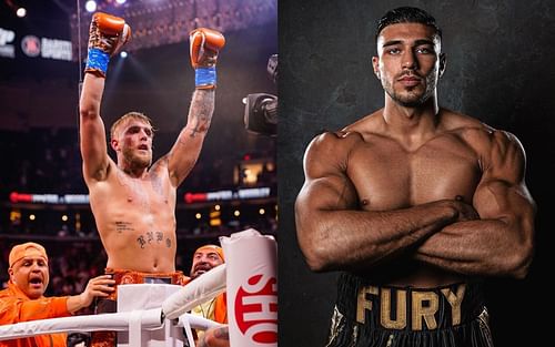 Jake Paul (left) Tommy Fury (right) [Images Courtesy: @jakepaul @tommyfury on Instagram]