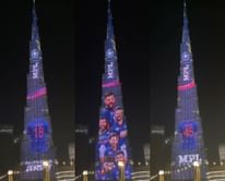 T20 World Cup 2021: [WATCH] Team India's jersey unveiled with a projection on the iconic Burj Khalifa