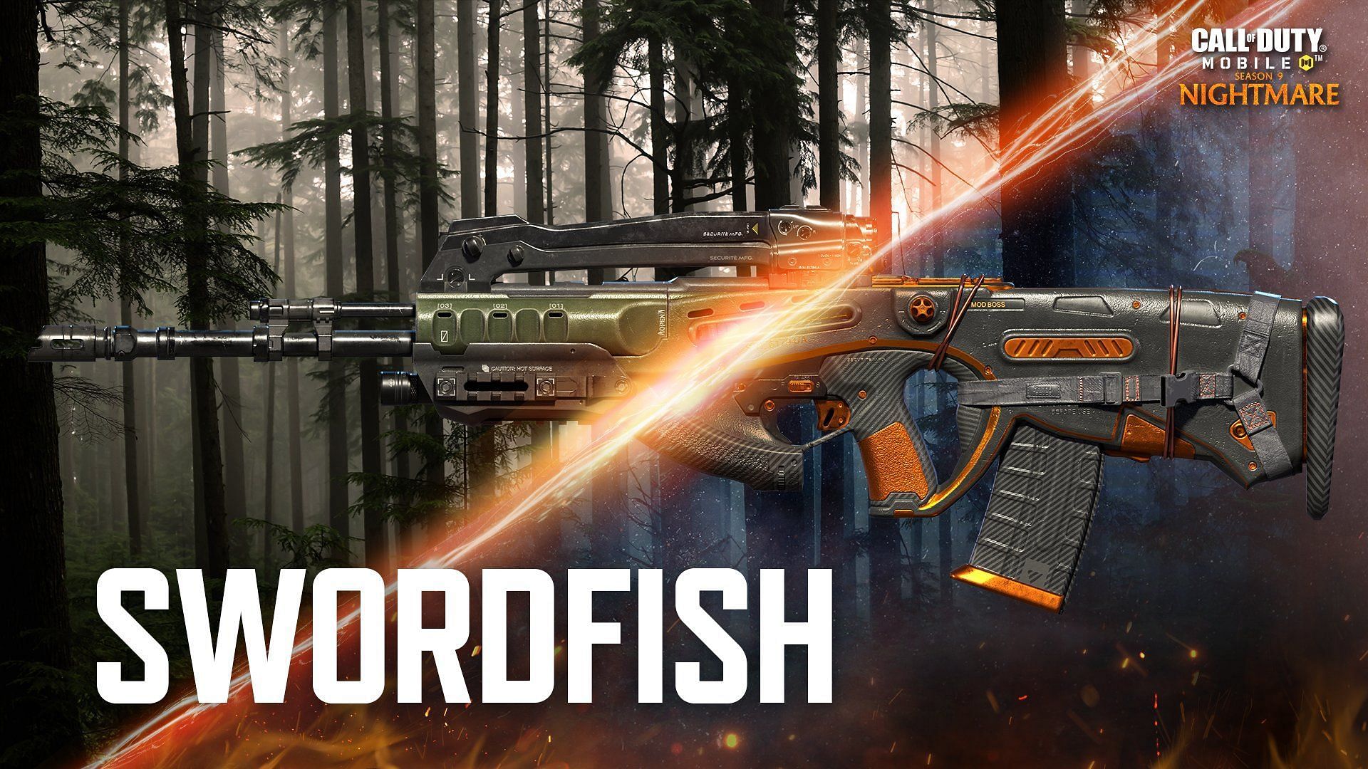 Unlock the Swordfish from the Battle Pass in Season 9 of COD Mobile (Image via Activision)