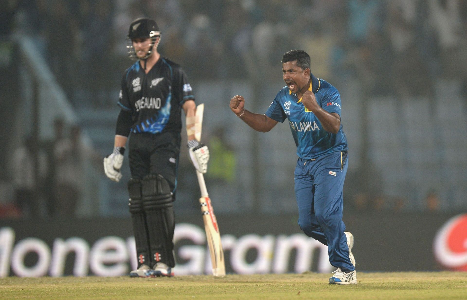 Rangana Herath was on fire against New Zealand that night
