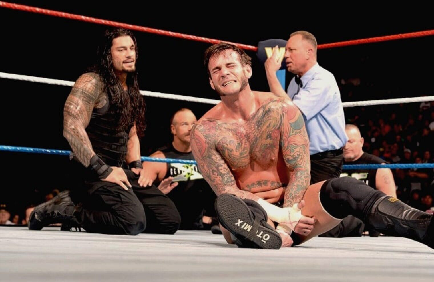 CM Punk faced Roman Reigns during his rivalry with the SHIELD