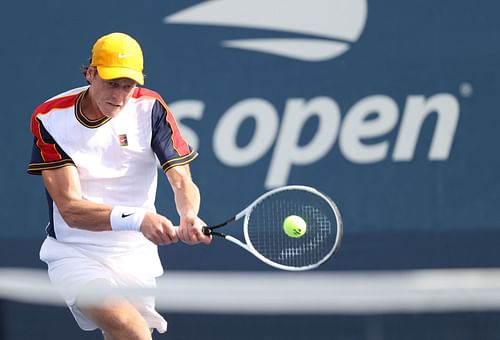 Jannik Sinner at the 2021 US Open n August 31, 2021 in New York City