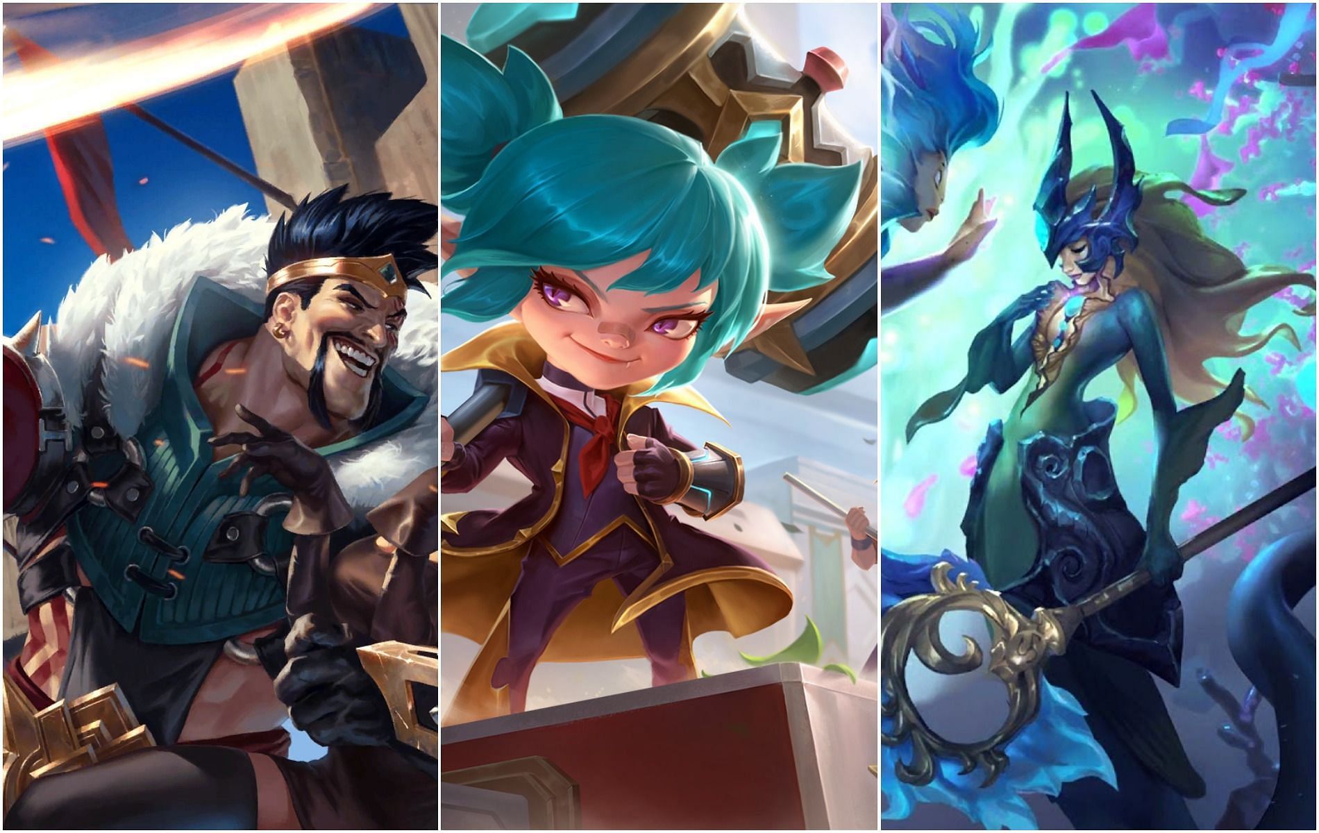 The top 3 candidates for getting possible nerfs (Image via Riot Games)