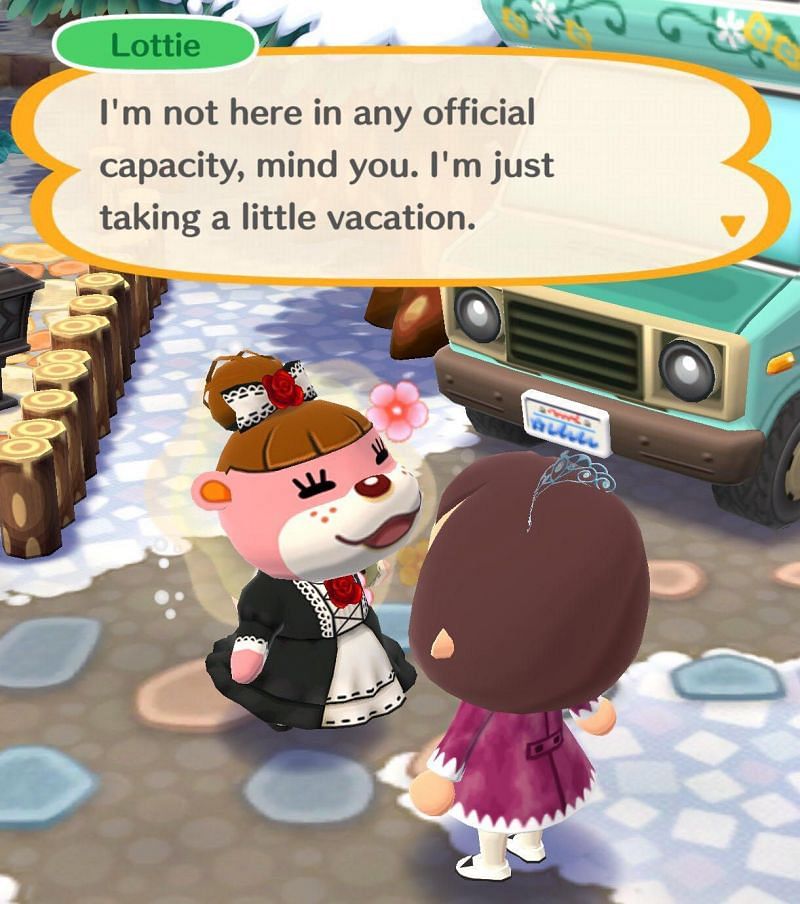 Lottie is an important character in Animal Crossing: Pocket Camp. (Image via Nintendo)