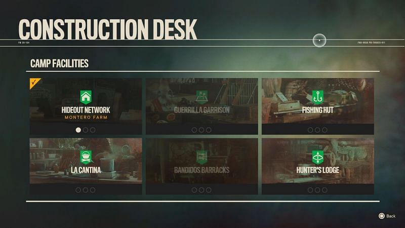 The Construction Desk in Far Cry 6. (Image via Ubisoft)
