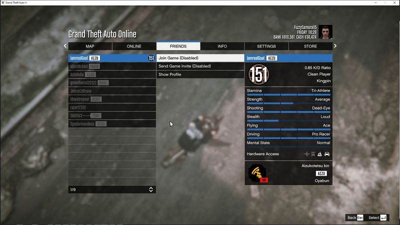 how to add a friend in gta 5 online pc