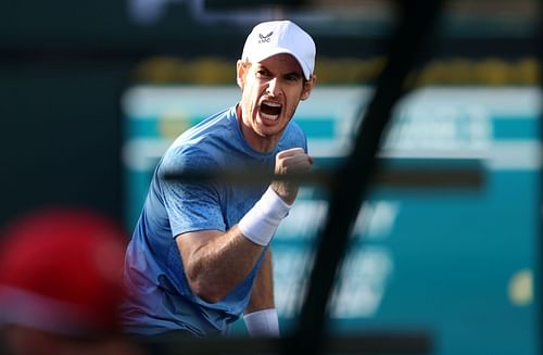 Andy Murray at the BNP Paribas Open