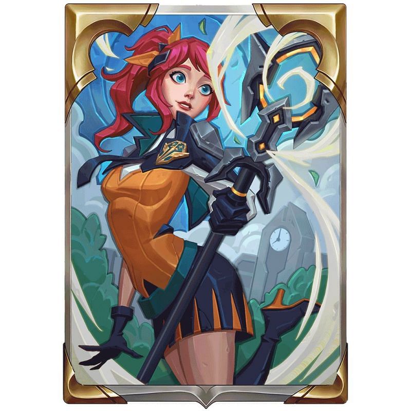 Lux Battle Academia card back (Image via Riot Games)