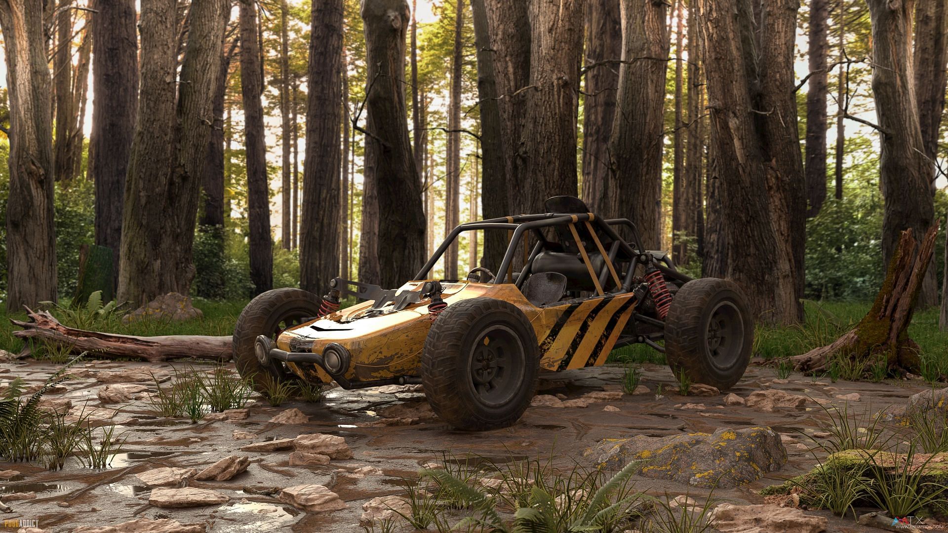Dune Buggies should be added to Fortnite in Chapter 2 Season 8 (Image via PUBG)