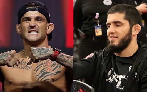 Dustin Poirier (left), Islam Makhachev (right) [Images Courtesy: @dustinpoirier @islam_makhachev on Instagram]