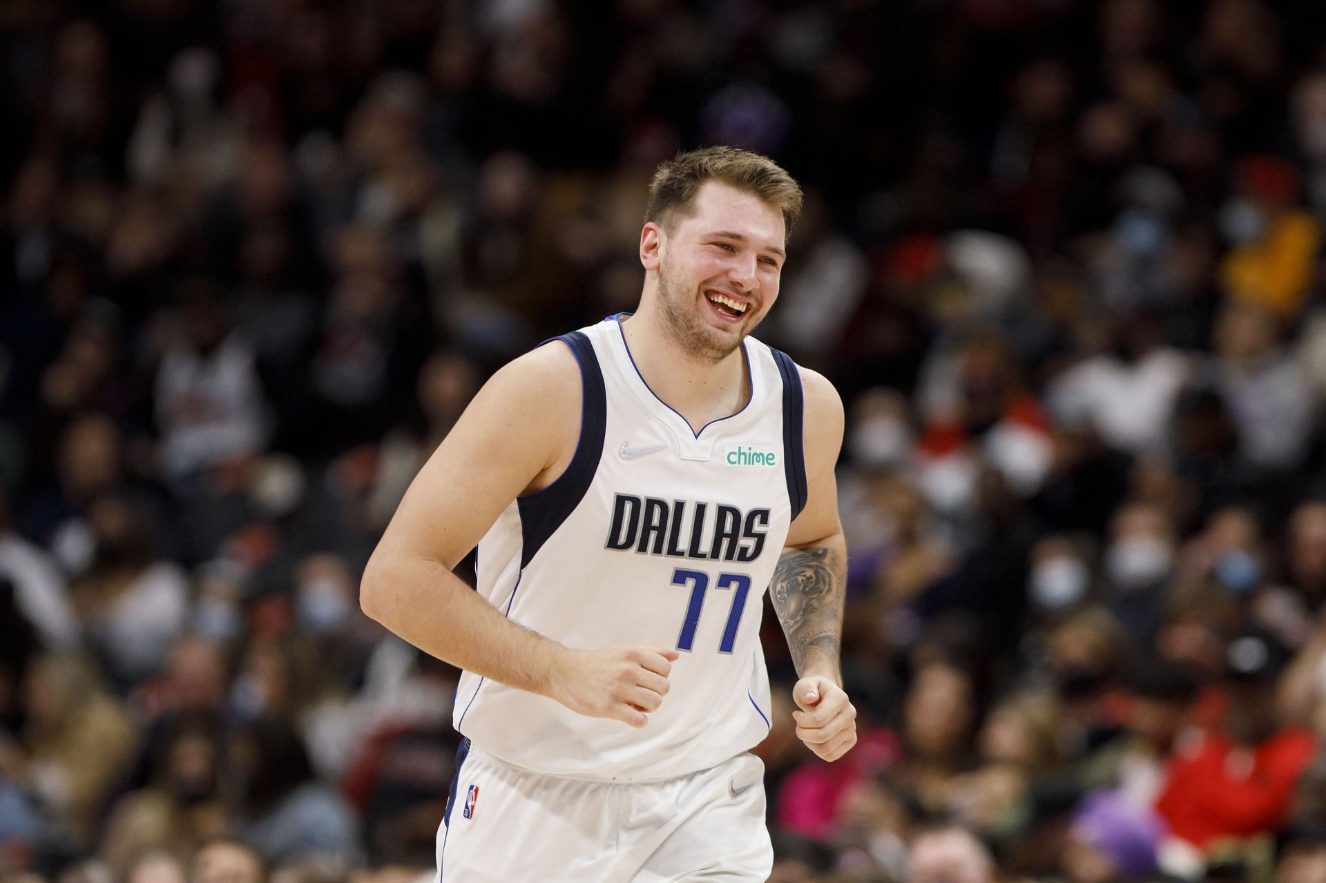 Luka Doncic of the Dallas Mavericks