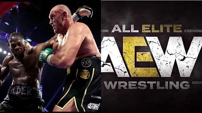 "Unbelievable" – AEW star reacts to Fury vs. Wilder fight