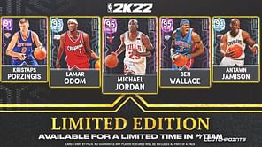 NBA 2K22 MyTeam: Michael Jordan makes a return to NBA 2K with Limited Edition card