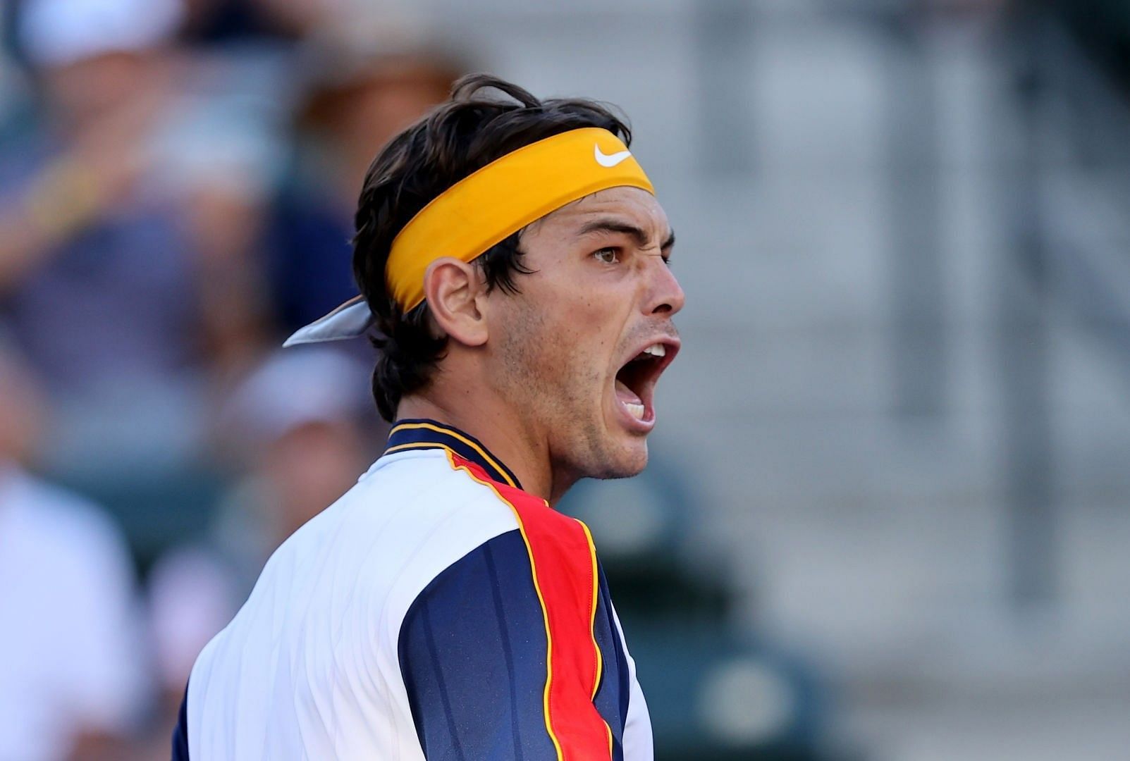 Taylor Fritz is looking for his first title of the season.