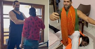 Who's the guy The Great Khali is repeatedly slapping on Instagram?