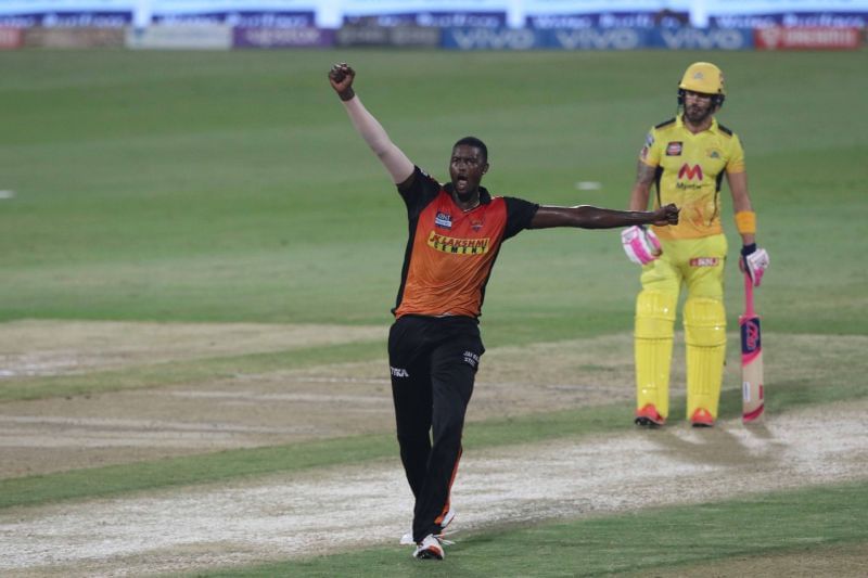 Jason Holder has been a bright spark in SRH's sub-par season. (Image Courtesy: IPLT20.com)