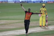 Jason Holder has been a bright spark in SRH's sub-par season. (Image Courtesy: IPLT20.com)