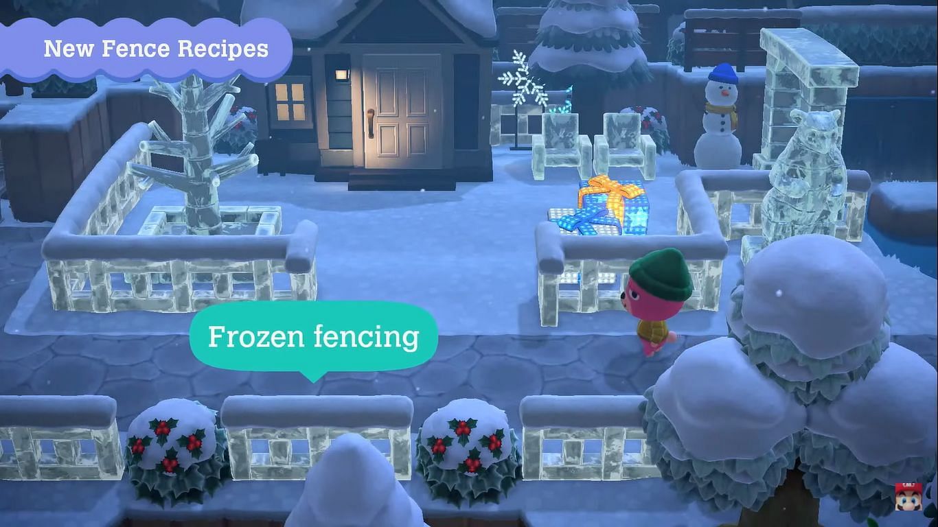 Nintendo will add nine fence types (Image via Nintendo)