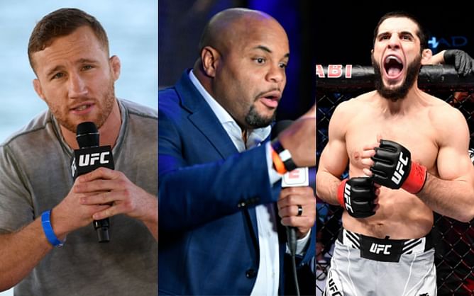 Justin Gaethje and Daniel Cormier have a heated exchange on Twitter after 'DC' asked Islam Makhachev why he should get a title shot
