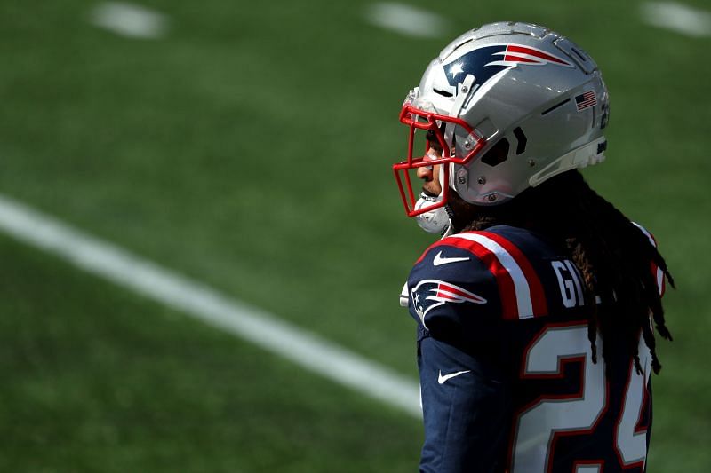 CB Stephon Gilmore as a member of the New England Patriots