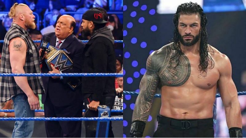 WWE में वापसी के बाद से ही ब्रॉक लैसनर ने पॉल हेमन और रोमन रेंस में फूट डालने की कोशिश की है