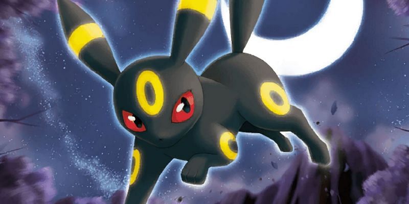 Umbreon as it appears in the Trading Card Game (Image via The Pokemon Company)