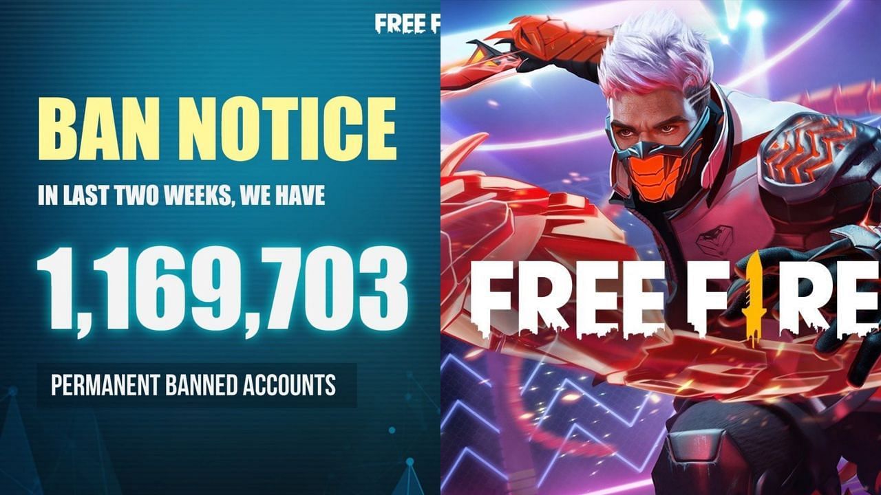Over 1 million Free Fire accounts have been banned for cheating in the last two weeks. (Image via Free Fire/Garena)