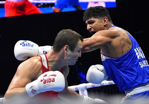 Asian champion Sanjeet enters the round of 16.