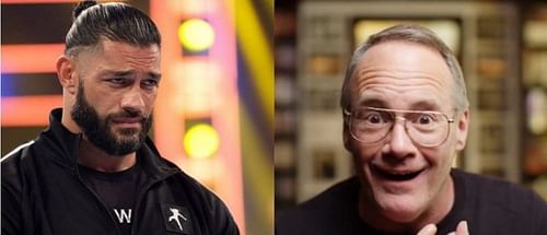 Roman Reigns (left) and Jim Cornette (right)