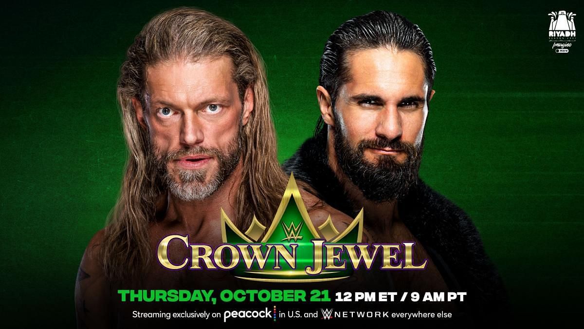 Edge and Seth Rollins will compete in a Hell in a Cell match at Crown Jewel