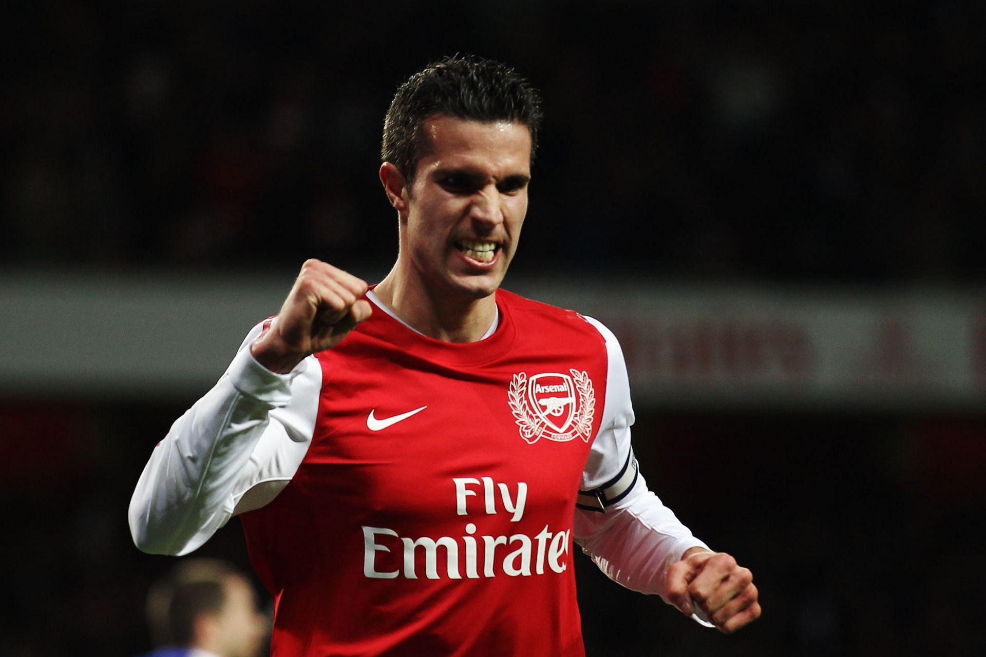 Robin van Persie was the best striker in the Premier League while at Arsenal.