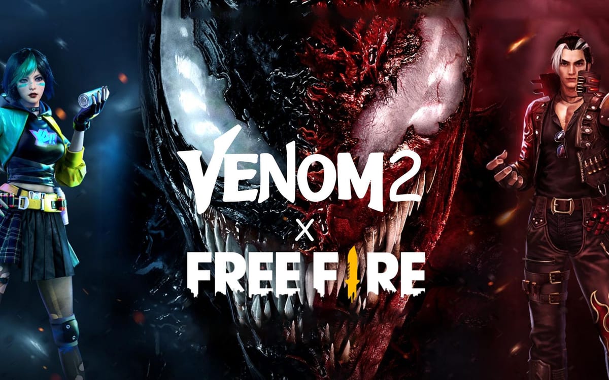 Free Fire x Venom 2 collaboration brings free backpack skin, exclusive