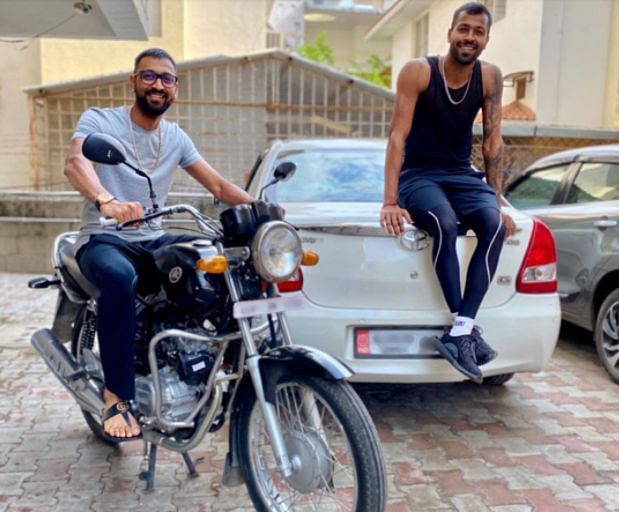 Krunal Pandya and Hardik Pandya