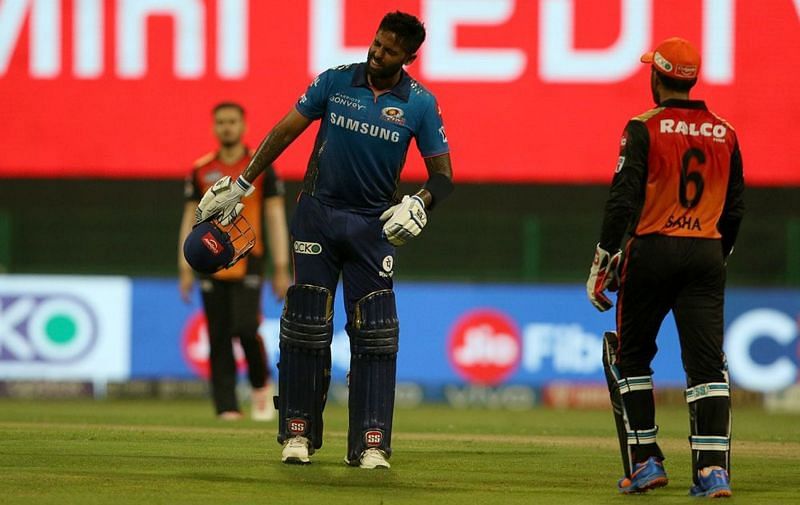 IPL 2021: Suryakumar Yadav scored 82 off 40 deliveries against SRH.