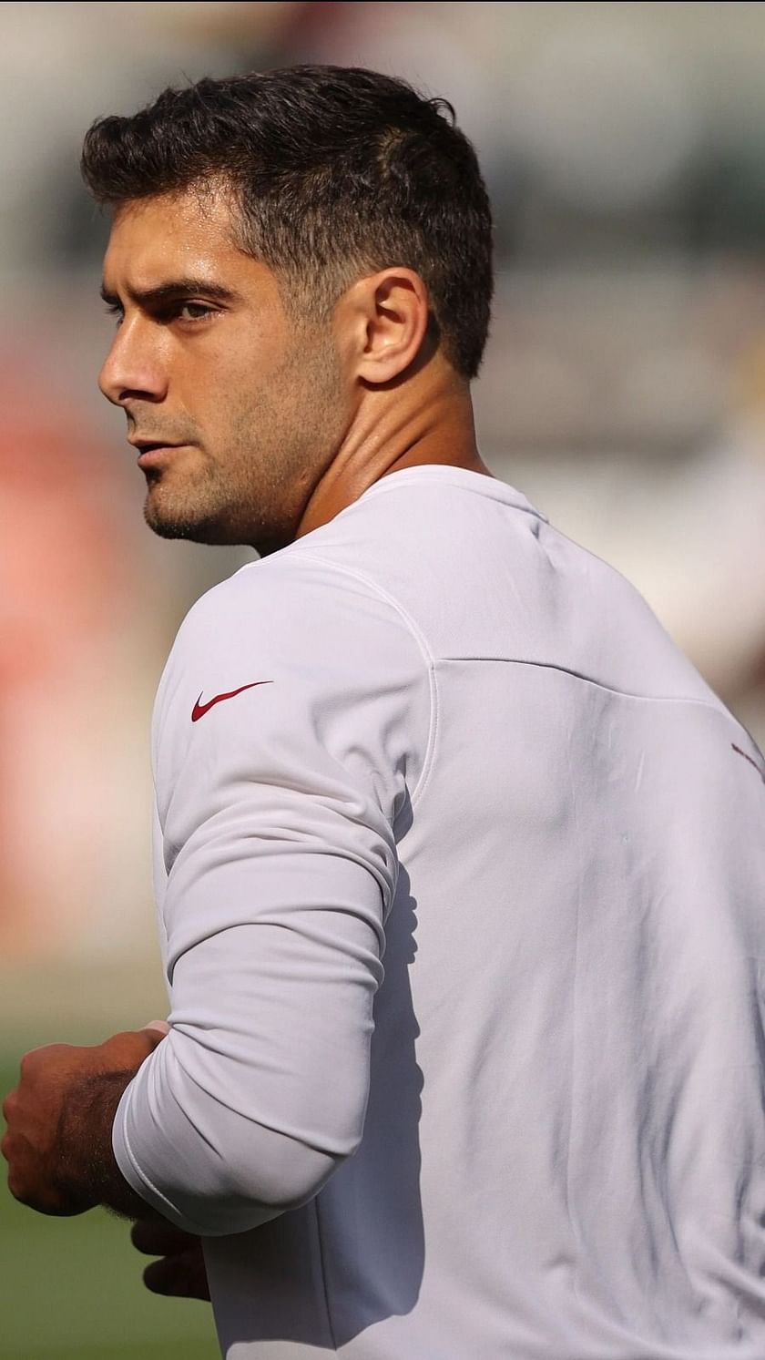 Was it Jimmy Garoppolo's last game with the San Francisco 49ers?