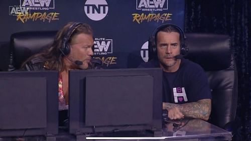 Chris Jericho (left) and CM Punk (right)