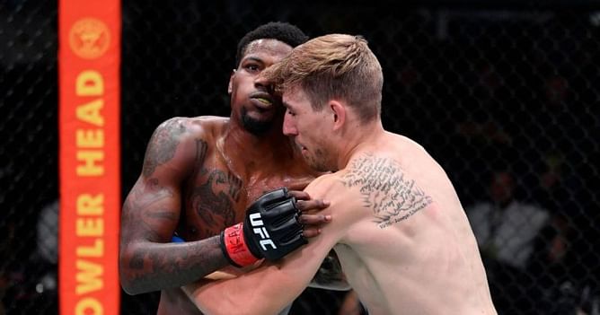 "He knocked me out and choked me out in one fight" - Kevin Holland considers Kyle Daukaus the winner of their UFC Fight Night 'No Contest' battle