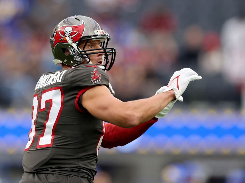 Gronkowski with the Tampa Bay Buccaneers