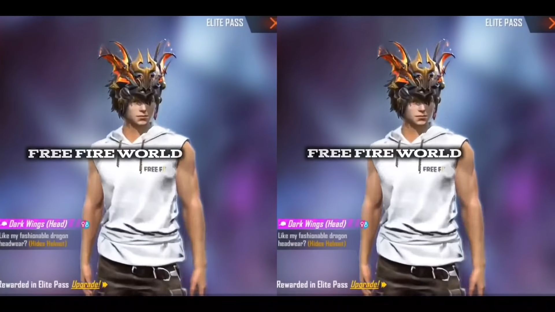 One of the leaked items (Image via Free Fire World / YouTube)