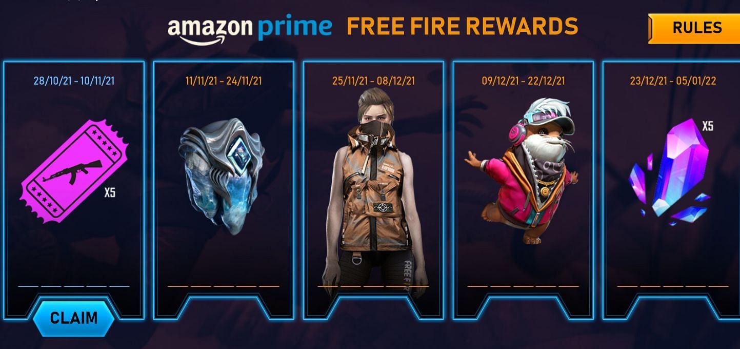 Weapon Royale Voucher X5 (Image via Free Fire)