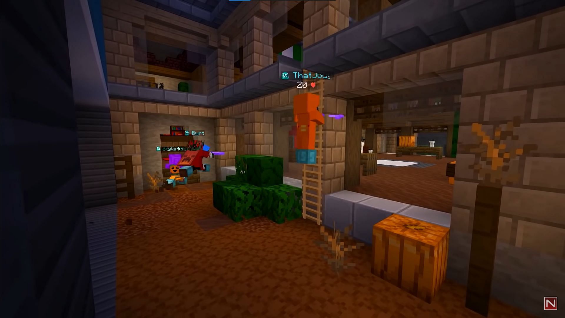 Noxcrew recently revealed new spooky maps for Minecraft Championship 18 (Image via Noxcrew on YouTube)