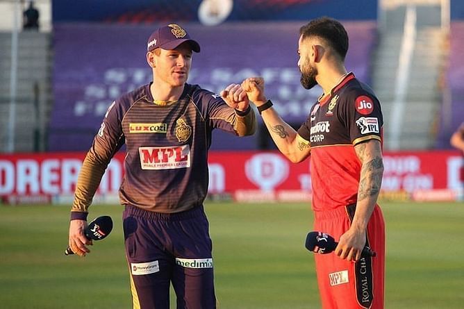 RCB vs KKR, IPL 2021 Eliminator: Today match players list & umpires