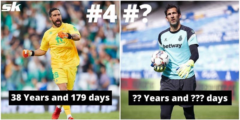 Who are the oldest players in La Liga at the moment?