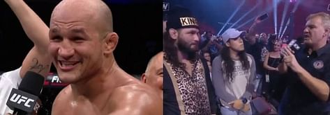 "Washed up fighters" - MMA Champion takes a massive dig at Junior Dos Santos and American Top Team after AEW Dynamite